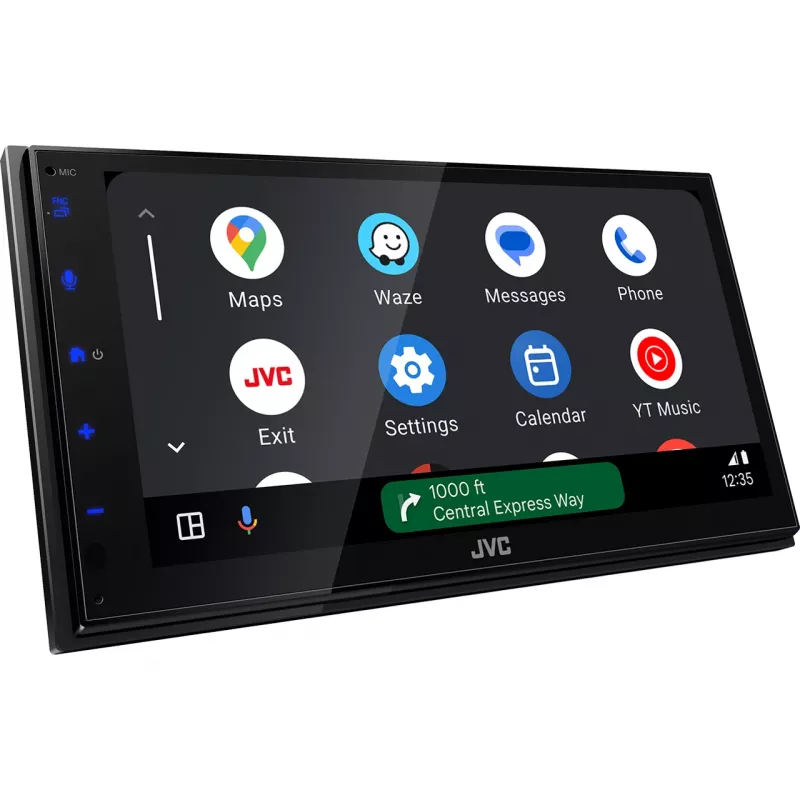 JVC KW-M695DBW Αυτοραδιόφωνο Μαύρο Wi-Fi 200 W Bluetooth