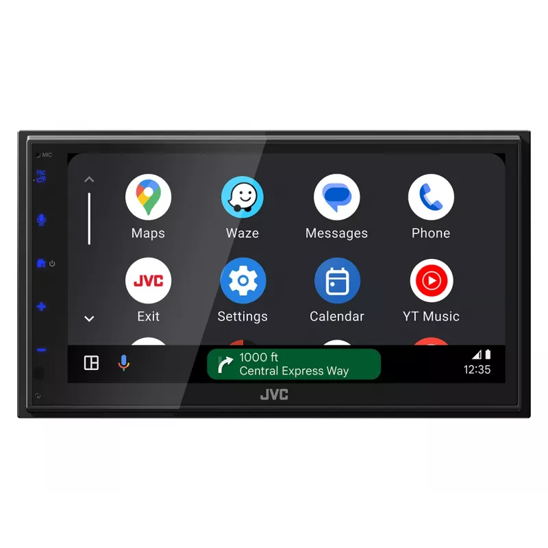 JVC KW-M695DBW Αυτοραδιόφωνο Μαύρο Wi-Fi 200 W Bluetooth