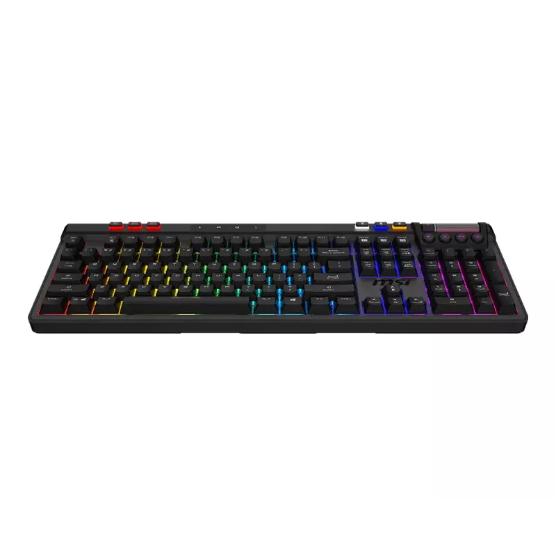 MSI Strike Pro Wireless Silent Μηχανικό Πληκτρολόγιο Gaming, DE (QWERTZ) Layout, Μαύρο