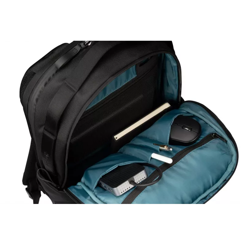 Σακίδιο HYPER HyperPack HP21PBKGL για φορητούς υπολογιστές έως 40,6 cm (16 ίντσες) – μαύρο, PET/πολυεστέρας