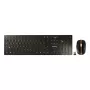 Cherry DW 9100 Slim ασύρματο σετ πληκτρολογίου και ποντικιού, ιταλικό layout, μαύρο/μπρονζέ