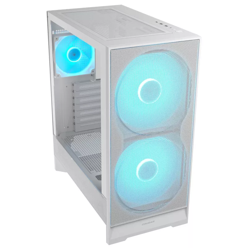 Κουτί Midi Tower COUGAR, Airface 180, ARGB, λευκό