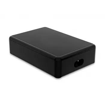 Conceptronic OZUL 4-Port 65W USB PD Φορτιστής γραφείου, Εσωτερικού χώρου, AC, 5 V, Μαύρος
