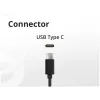 Conceptronic OZUL04BE 67W GaN USB PD Φορτιστής, ενσωματωμένο καλώδιο USB-C