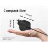 Conceptronic OZUL04BE 67W GaN USB PD Φορτιστής, ενσωματωμένο καλώδιο USB-C