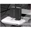 Conceptronic OZUL04BE 67W GaN USB PD Φορτιστής, ενσωματωμένο καλώδιο USB-C