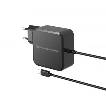 Conceptronic OZUL05BE Φορητός φορτιστής Universal Μαύρος AC Εσωτερικού χώρου