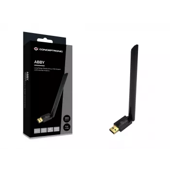 Conceptronic ABBY17B Long Range Bluetooth 5.3 USB Adapter, εξωτερική κεραία