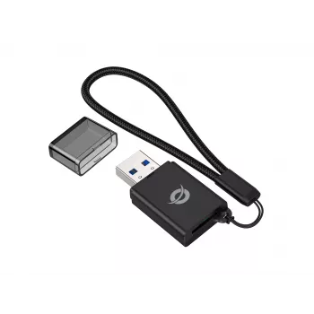 Conceptronic BIAN07B TF/MicroSD 3.0 Αναγνώστης καρτών, UHS-I, USB 3.0, 5Gbps