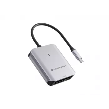 Conceptronic BIAN09G 3-in-1 Αναγνώστης καρτών USB 3.2 Gen 2, CFast 2.0, SD TF/MicroSD 4.0, UHS-II