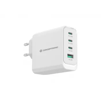 Conceptronic ALTHEA22W100 4-Port 100W GaN USB PD Φορτιστής, USB-C x 3, USB-A x 1, QC 3.0, PPS, PD 3.0