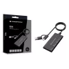 Κάρτα ανάγνωσης 7 σε 1 CONCEPTRONIC BIAN10B — USB 3.2 Gen 1 Type-A/Type-C, CF/MMC/MS/SD/MicroSD/xD, μαύρο