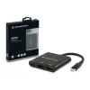 Conceptronic DONN01B Θήκη σύνδεσης φορητού υπολογιστή/πολλαπλών θυρών USB 3.2 Gen 1 (3.1 Gen 1) Type-C μαύρο