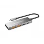 Conceptronic HUBBIES15G Διανομέας διασύνδεσης USB 3.2 Gen 2 (3.1 Gen 2) Type-C 10000 Mbit/s γκρι