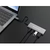 Conceptronic HUBBIES15G Διανομέας διασύνδεσης USB 3.2 Gen 2 (3.1 Gen 2) Type-C 10000 Mbit/s γκρι