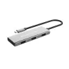 Conceptronic HUBBIES17G Διανομέας διασύνδεσης USB 3.2 Gen 2 (3.1 Gen 2) Type-C 10000 Mbit/s γκρι