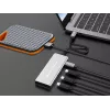 Conceptronic HUBBIES16G Διανομέας διασύνδεσης USB 3.2 Gen 2 (3.1 Gen 2) Type-C 10000 Mbit/s γκρι