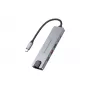 Conceptronic DONN29G Θήκη σύνδεσης 6 σε 1 USB 3.2 Gen 2, 4K60Hz HDMI, USB-A 10Gbps x 2, USB-C 10Gbps, GbE LAN, 140W USB PD 3.1