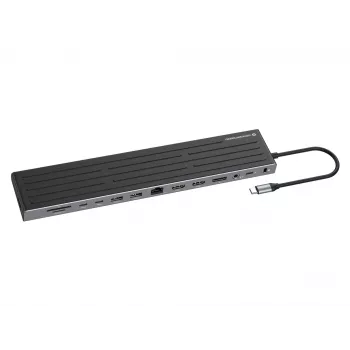 Θήκη σύνδεσης Conceptronic DONN32B 14 σε 1 USB 3.2 Gen 1 HDMI DP