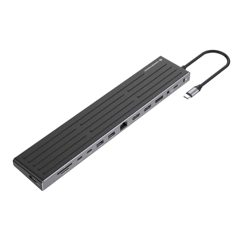Θήκη σύνδεσης Conceptronic DONN32B 14 σε 1 USB 3.2 Gen 1 HDMI DP