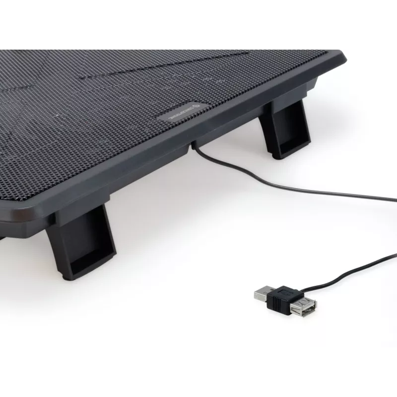 Conceptronic THANA06B Βάση ψύξης φορητού υπολογιστή 39,6 cm (15,6 ίντσες) μαύρο