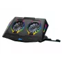 Conceptronic THYIA ERGO Βάση ψύξης gaming φορητού υπολογιστή 2 ανεμιστήρων, 43,2 cm (17 ίντσες), 2 τεμ., Πλήκτρα, μαύρο, μπλε, πράσινο, κόκκινο, Κίνα