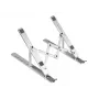 Conceptronic THANA04S ERGO Πτυσσόμενη βάση ψύξης φορητού υπολογιστή από αλουμίνιο