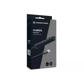 Διανομέας USB Conceptronic HUBBIES Διανομέας USB 2.0 4 θυρών