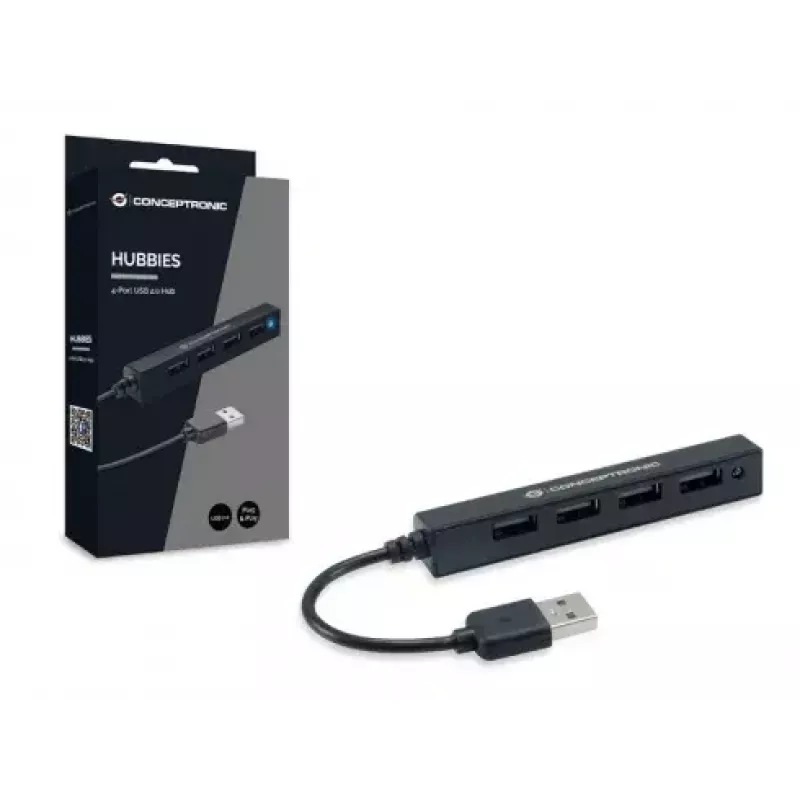 Διανομέας USB Conceptronic HUBBIES Διανομέας USB 2.0 4 θυρών