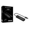 Conceptronic Διανομέας USB 3.0 4 θυρών από αλουμίνιο με προσαρμογέα USB-C σε USB-A