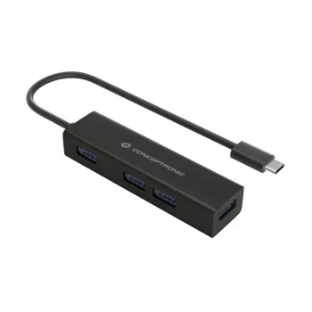 Conceptronic HUBBIES Διανομέας USB-C σε 4 θυρών USB 3.0