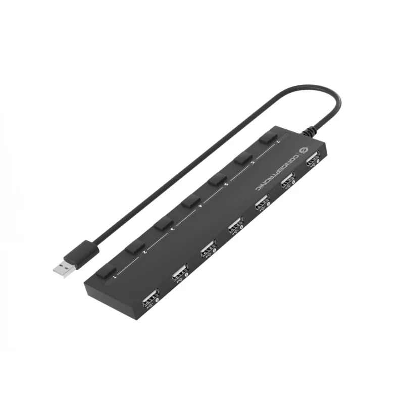 Conceptronic HUBBIES Διανομέας USB 2.0 7 θυρών
