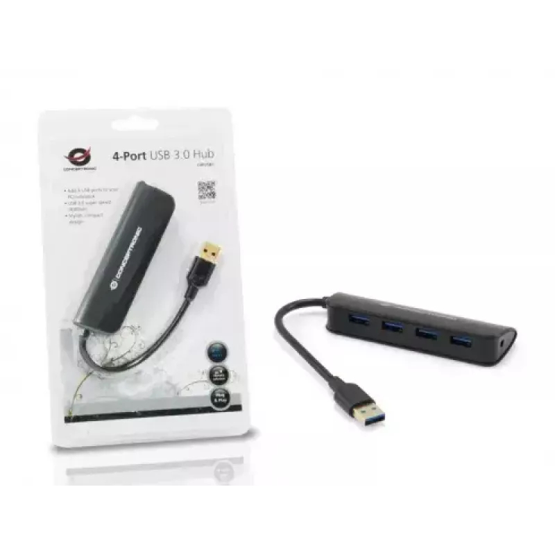Διανομέας USB Conceptronic 4 θυρών C4PUSB3