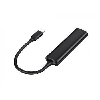 Conceptronic HUBBIES Διανομέας USB 3.0 4 θυρών, 2 θύρες USB-C και 2 θύρες USB-A, θήκη αλουμινίου, βύσμα USB-C αρσενικό