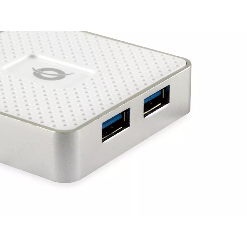 Conceptronic HUBBIES03W Διανομέας διασύνδεσης USB 3.2 Gen 1 (3.1 Gen 1) Micro-B 5000 Mbit/s λευκό
