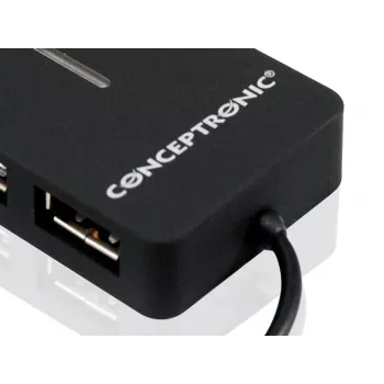 Conceptronic Travel Διανομέας USB 4 θυρών