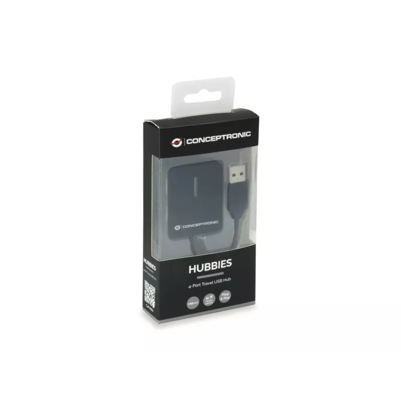 Conceptronic Travel Διανομέας USB 4 θυρών