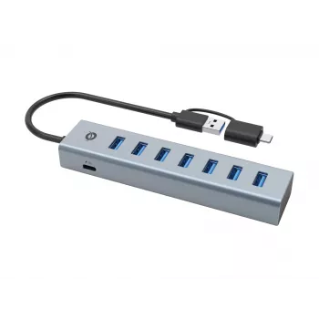 Conceptronic HUBBIES21G Διανομέας USB 3.0 7 θυρών, 5 Gbit/s, USB-A x 7