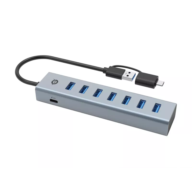 Conceptronic HUBBIES21G Διανομέας USB 3.0 7 θυρών, 5 Gbit/s, USB-A x 7