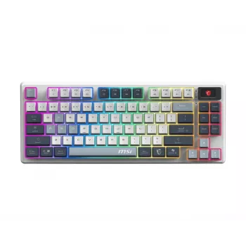 MSI Forge GK600 TKL Wireless Sky Gaming Πληκτρολόγιο, DE (QWERTZ) Layout