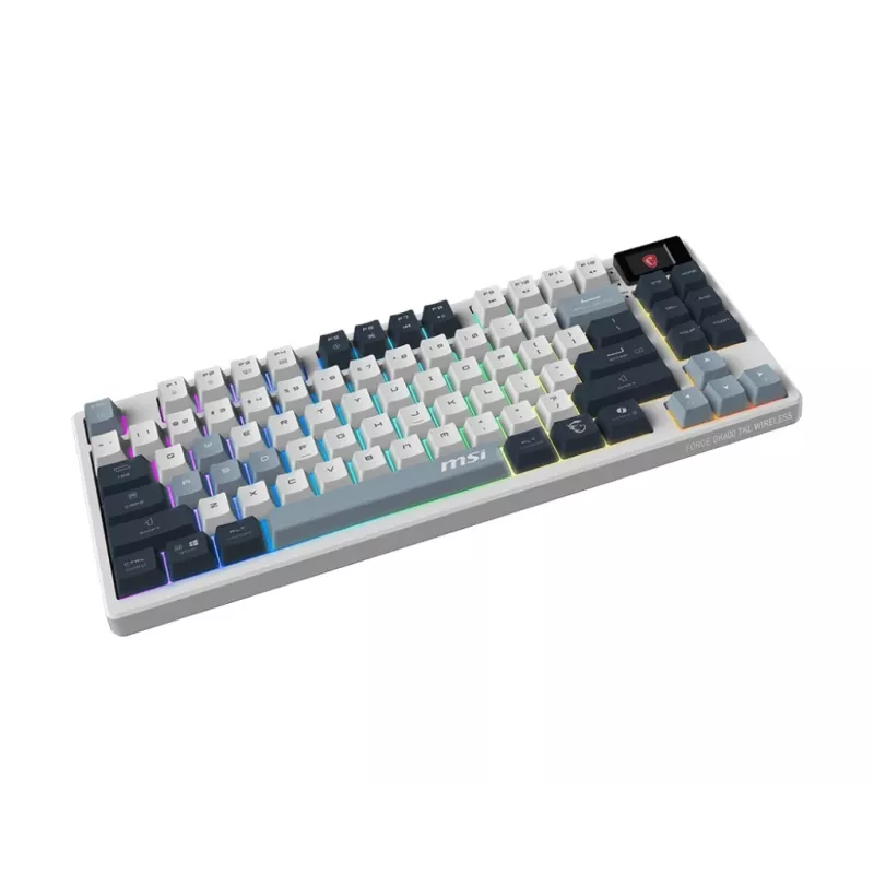 MSI Forge GK600 TKL Wireless Sky Gaming Πληκτρολόγιο, DE (QWERTZ) Layout