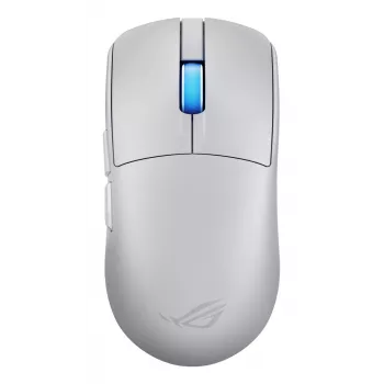 Gaming Ποντίκι ASUS ROG Harpe II Ace, δεξιόχειρο, οπτικό 42.000 DPI, RF Wireless + Bluetooth + USB Type-A, 5 κουμπιά, λευκό