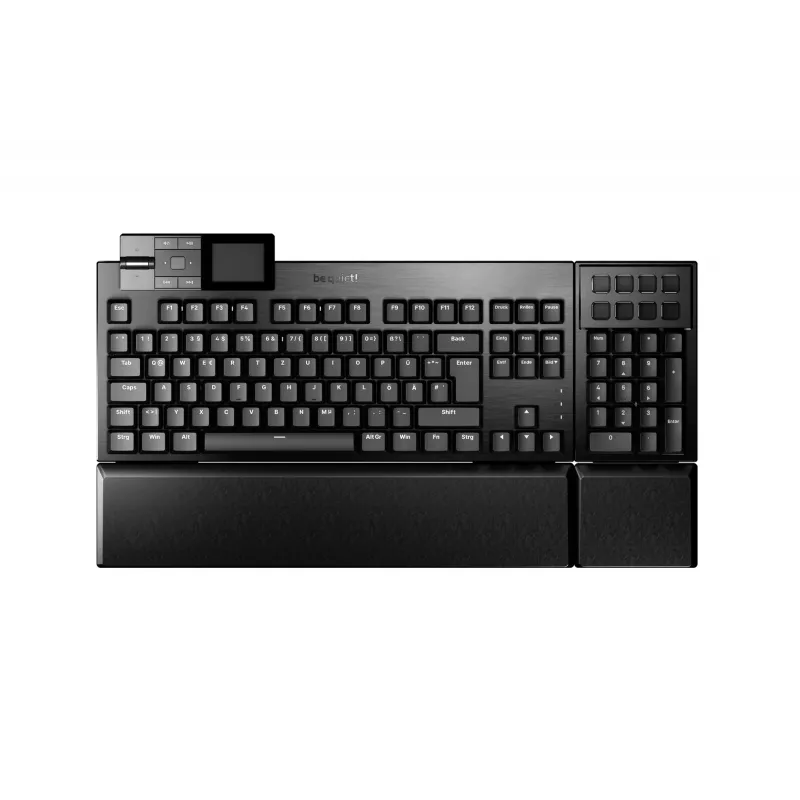 be quiet! Dark Mount Silent Tactile DE ISO πληκτρολόγιο gaming USB QWERTZ γερμανικό μαύρο