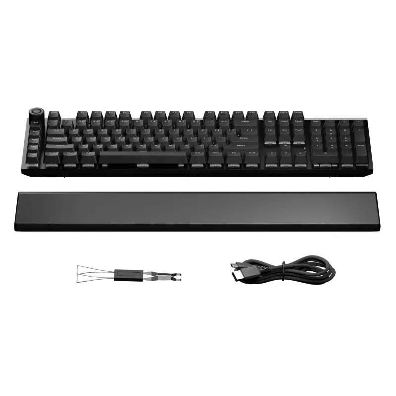 be quiet! Light Mount Silent Linear DE ISO πληκτρολόγιο gaming USB QWERTZ γερμανικό μαύρο