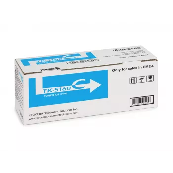 KYOCERA TK-5160C μελανοδοχείο 1 τεμ. γνήσιο κυανό