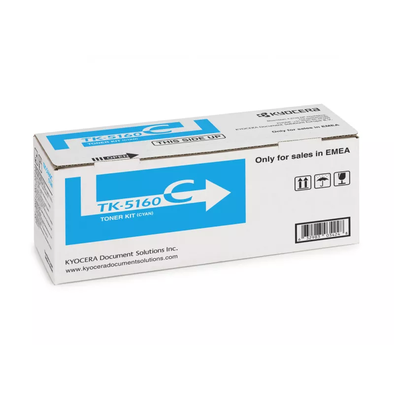 KYOCERA TK-5160C μελανοδοχείο 1 τεμ. γνήσιο κυανό