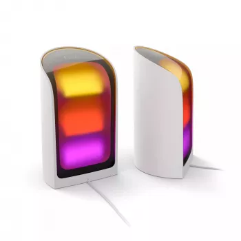 Φωτιστικό τοίχου Philips Hue Play – LED, 1035 lm, 25.000 h διάρκεια ζωής, λευκό, αλουμίνιο/πλαστικό, 100–240 V