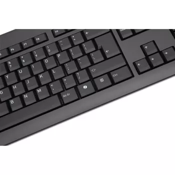 Πληκτρολόγιο TERRA 1500 Ενσύρματο [US/EU] Universal USB QWERTY Αγγλικά ΗΠΑ Μαύρο