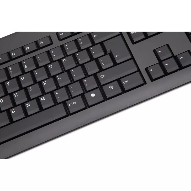 Πληκτρολόγιο TERRA 1500 Ενσύρματο [US/EU] Universal USB QWERTY Αγγλικά ΗΠΑ Μαύρο