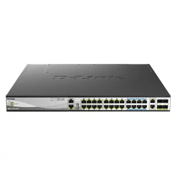 D-Link DMS-3130-30PS Διακόπτης δικτύου Managed L3 2.5G Ethernet (100/1000/2500) Power over Ethernet (PoE) 1U μαύρο